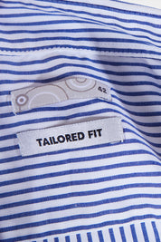 TARGET Blue and White Stripe Tailored Fit Button Down Shirt