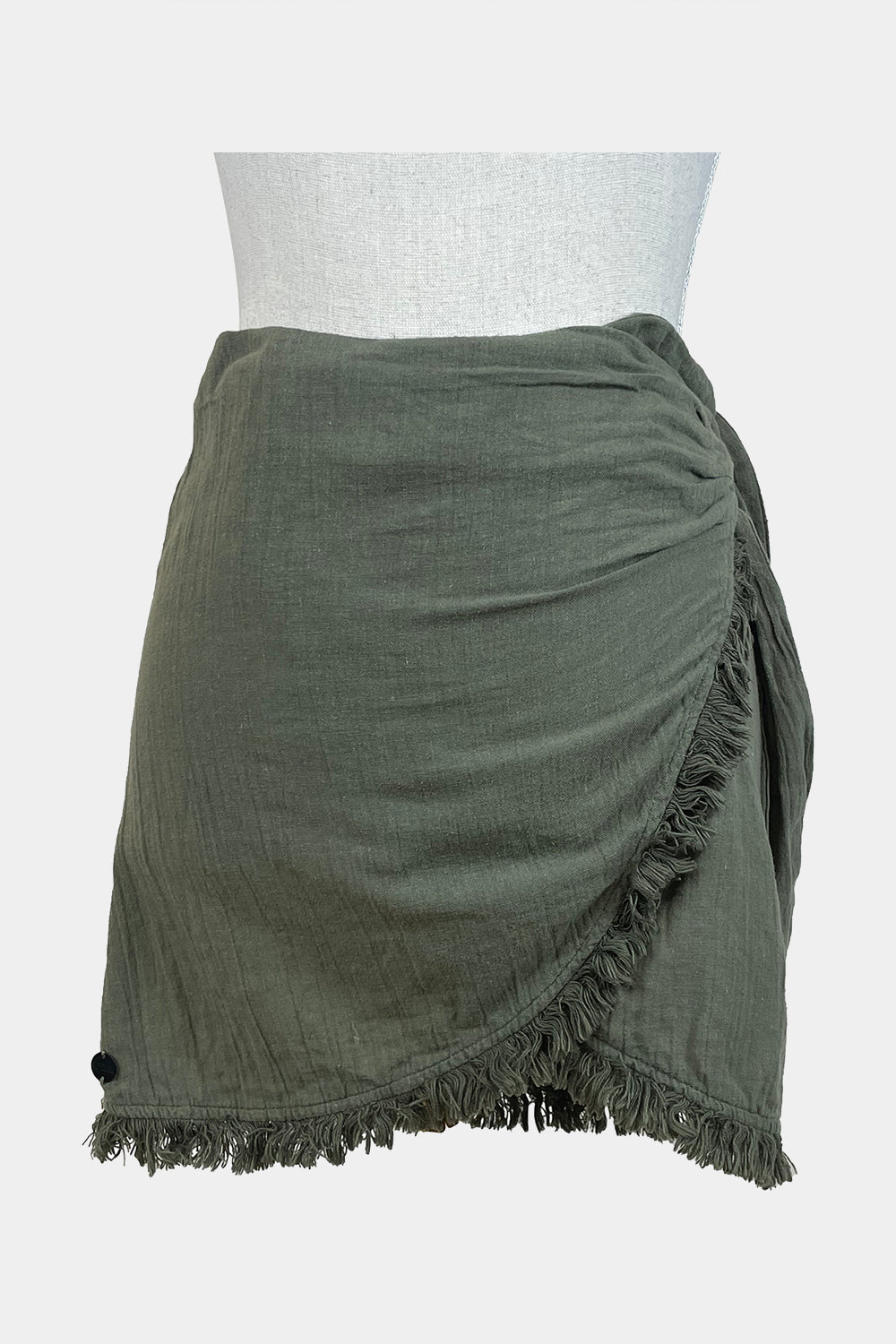 RIPCURL Green Wrap Skirt