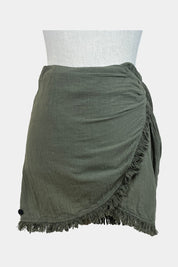 RIPCURL Green Wrap Skirt