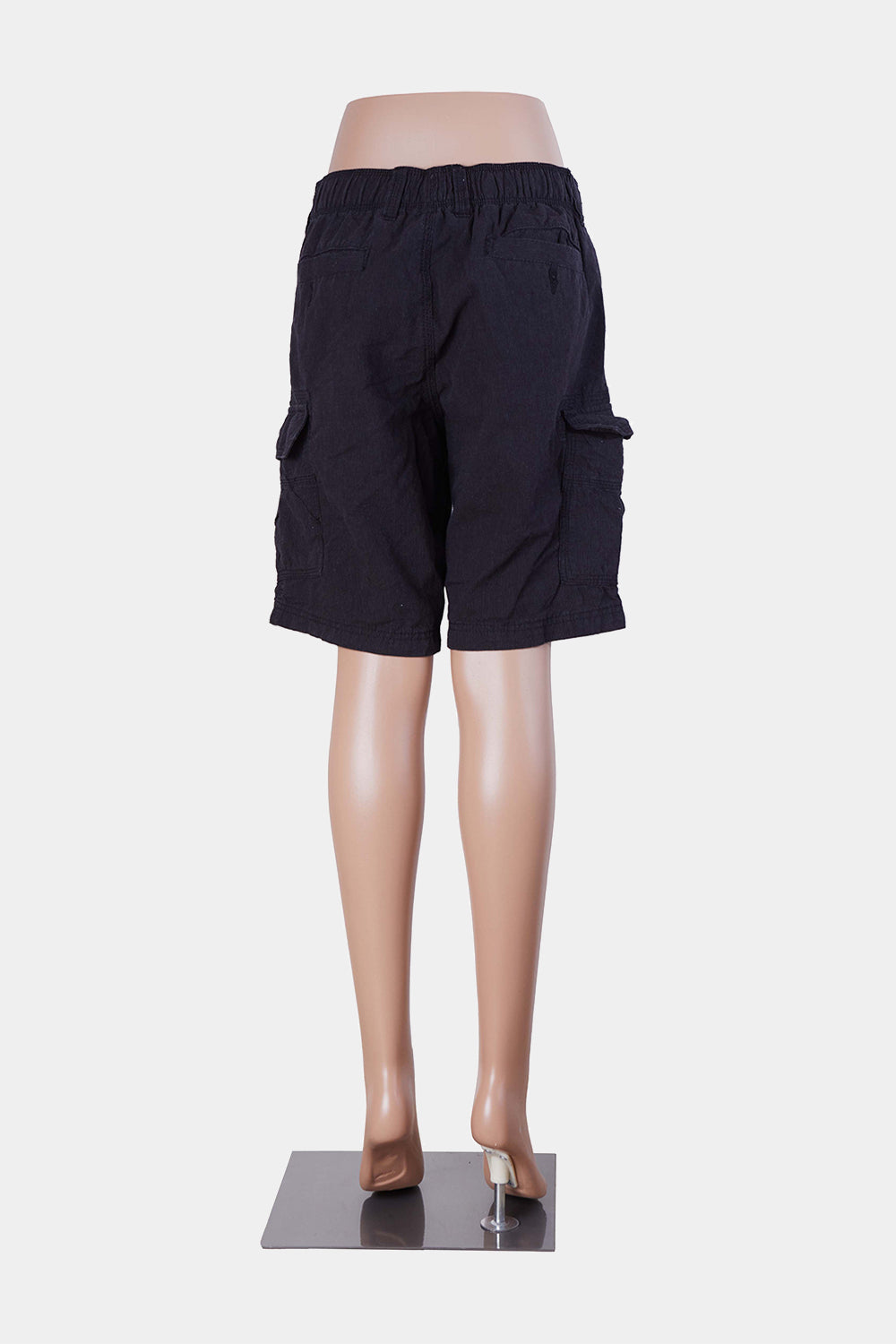 TRADERS Black Cargo Shorts