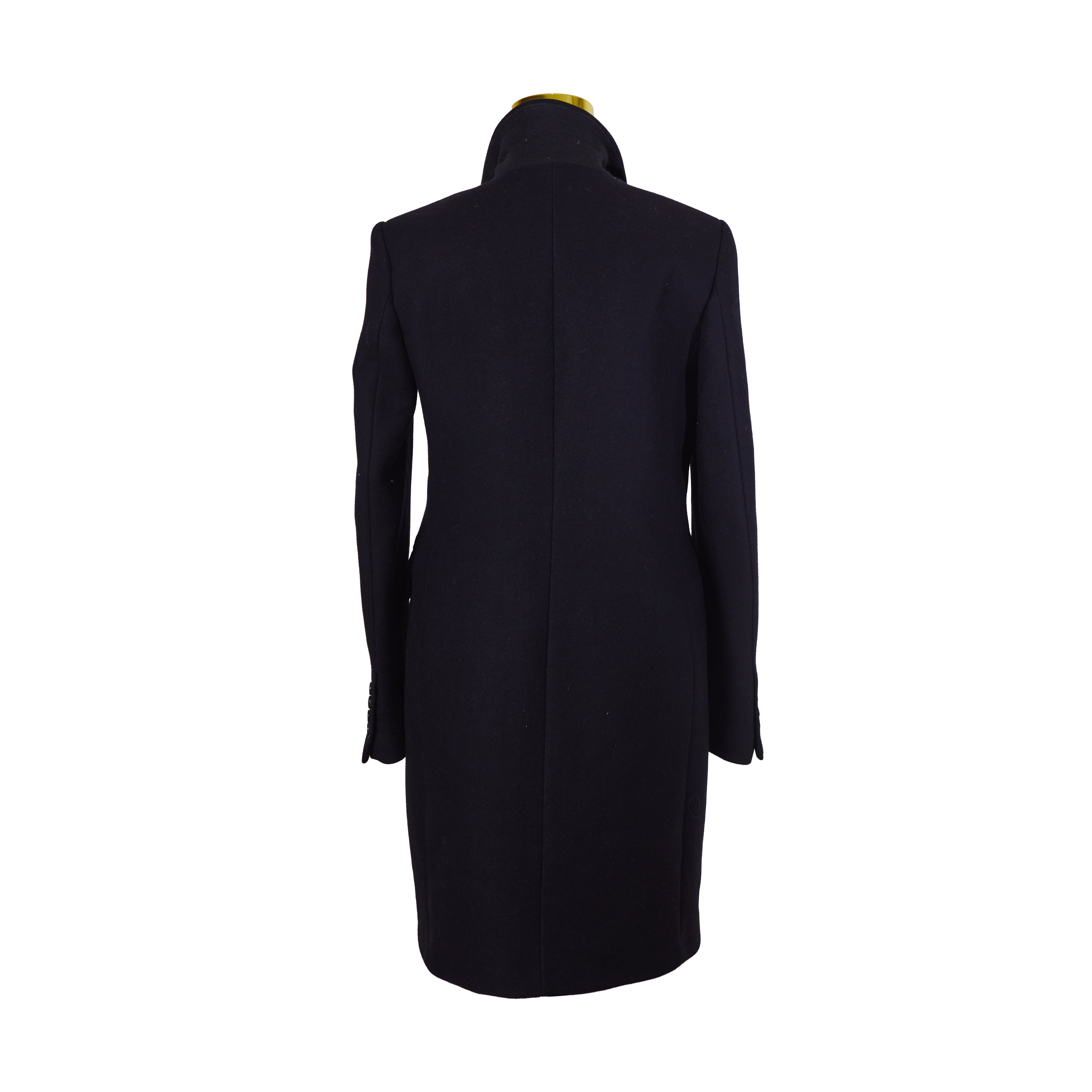 ZARA Black Long Winter Coat