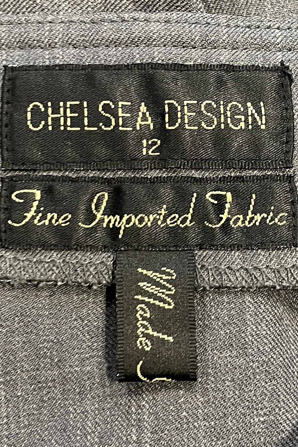 Chelsea Design Charcoal Skirt