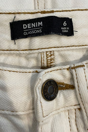 GLASSONS White Mini Skirt