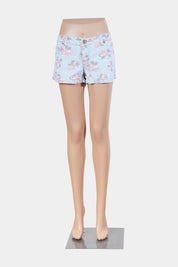 Mossimo Supply Co Light Blue Floral Denim Shorts