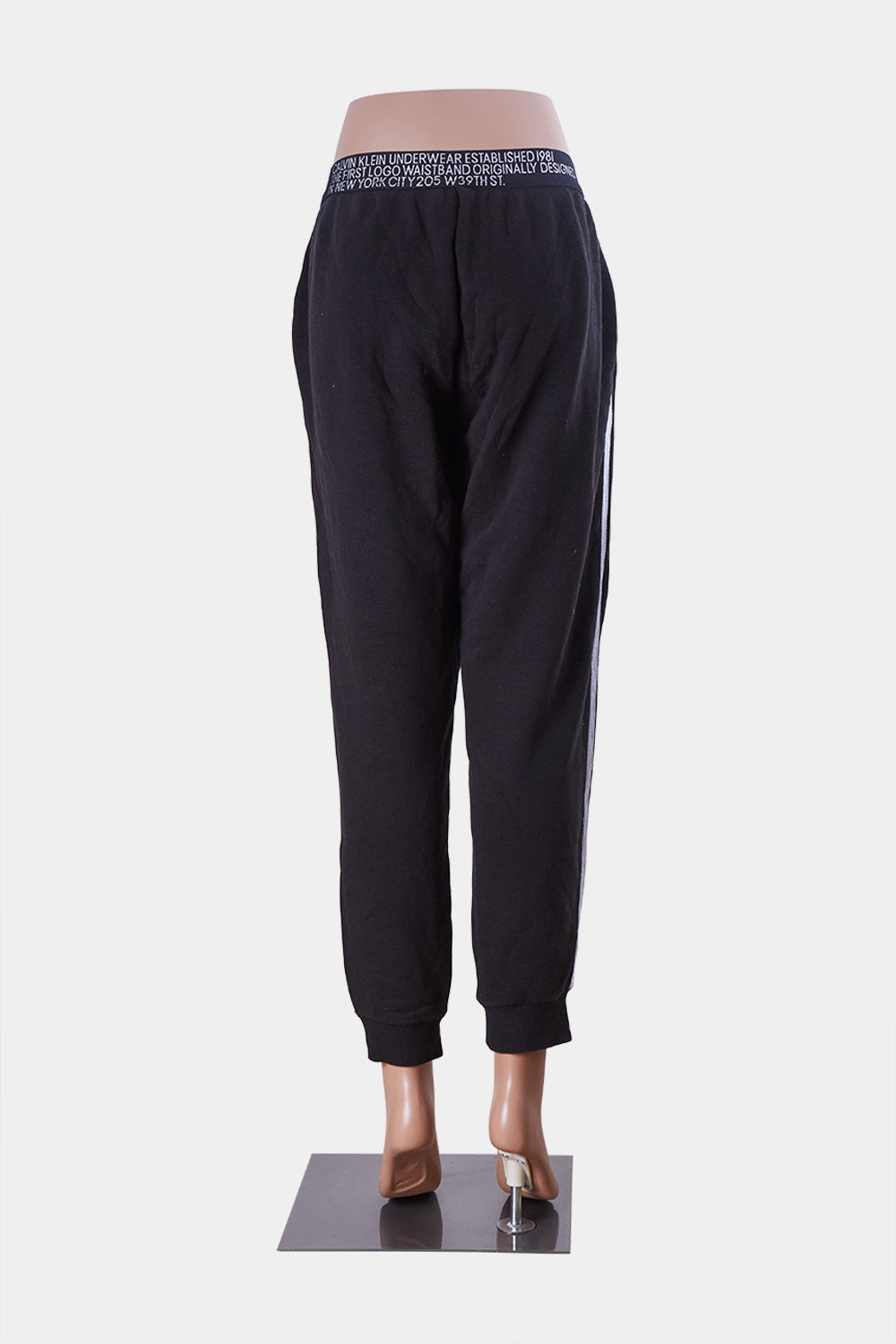Calvin Klein Black Logo Waist Track Pant