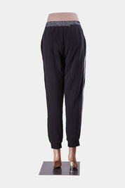 Calvin Klein Black Logo Waist Track Pant