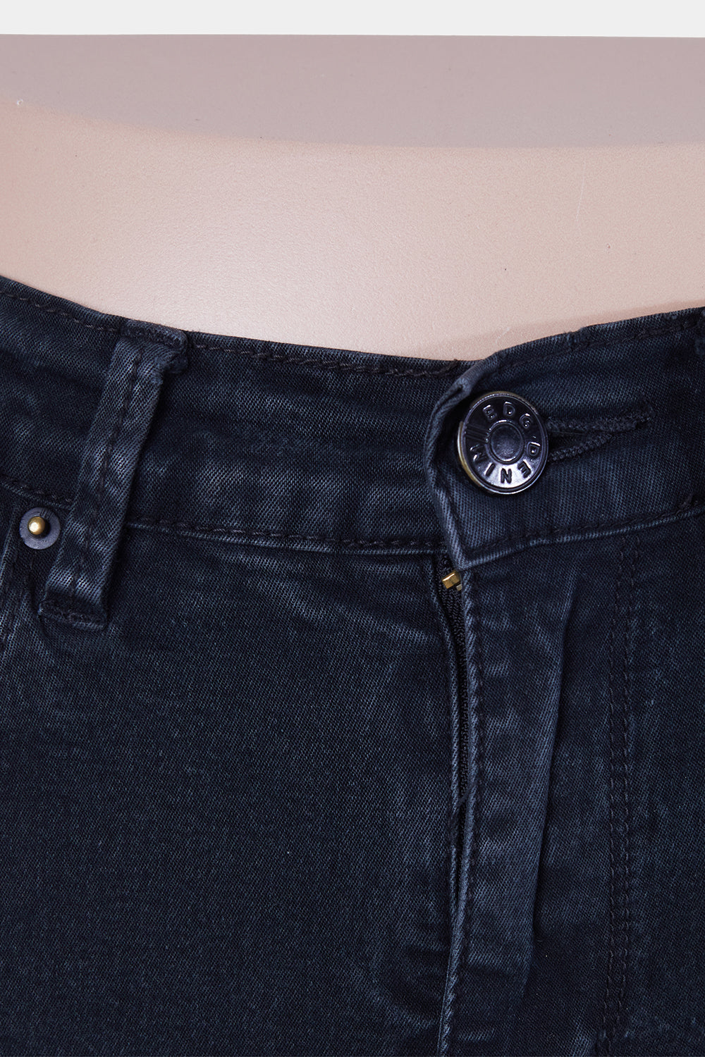 BDG Navy High Rise Ankle Grazer Skinny Jeans