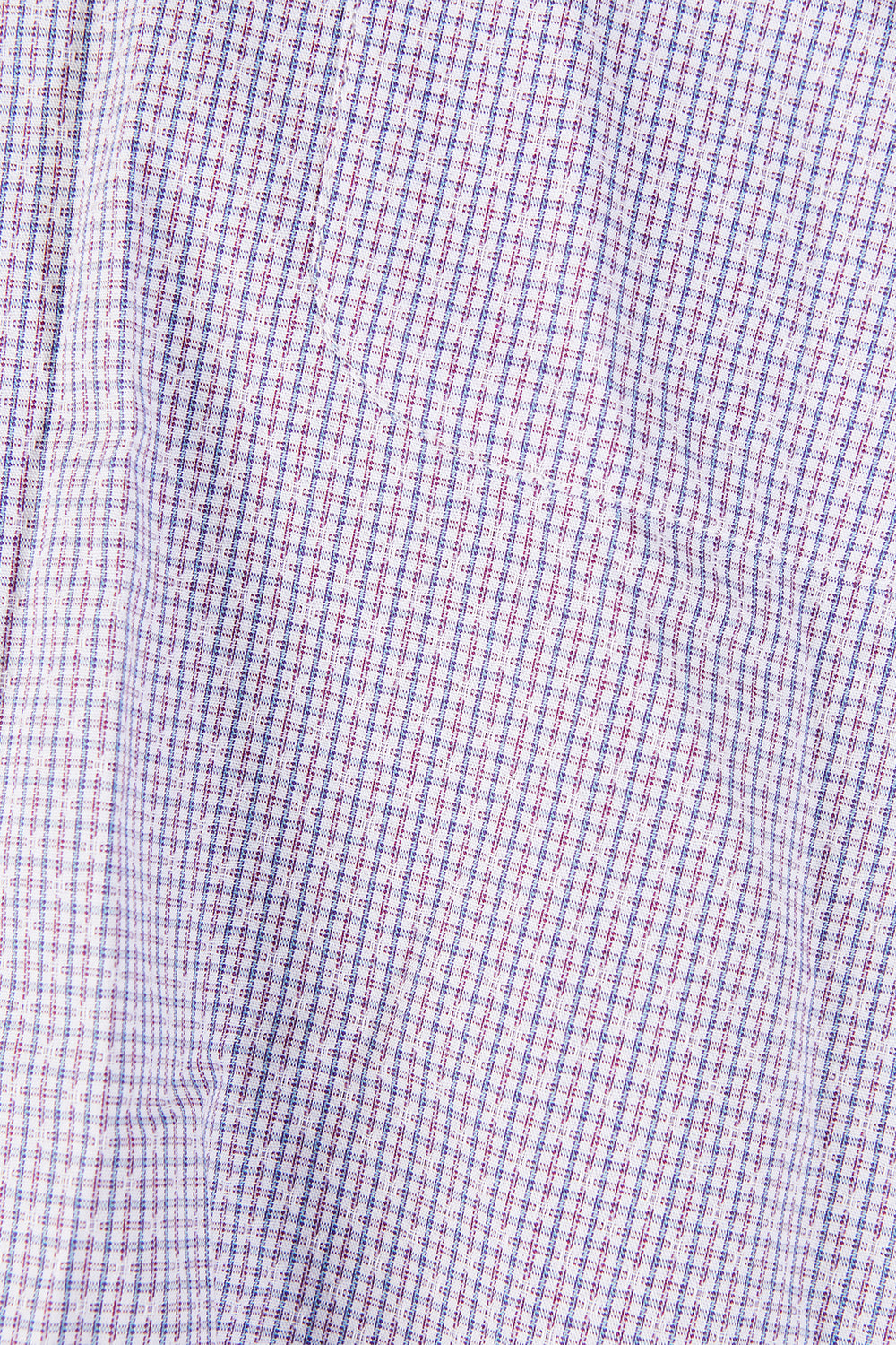 Van Heusen Blue and Purple Pattern Button Down Shirt