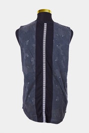 Nana Judy Green and Black  Sleeveless Long Tank Shirt