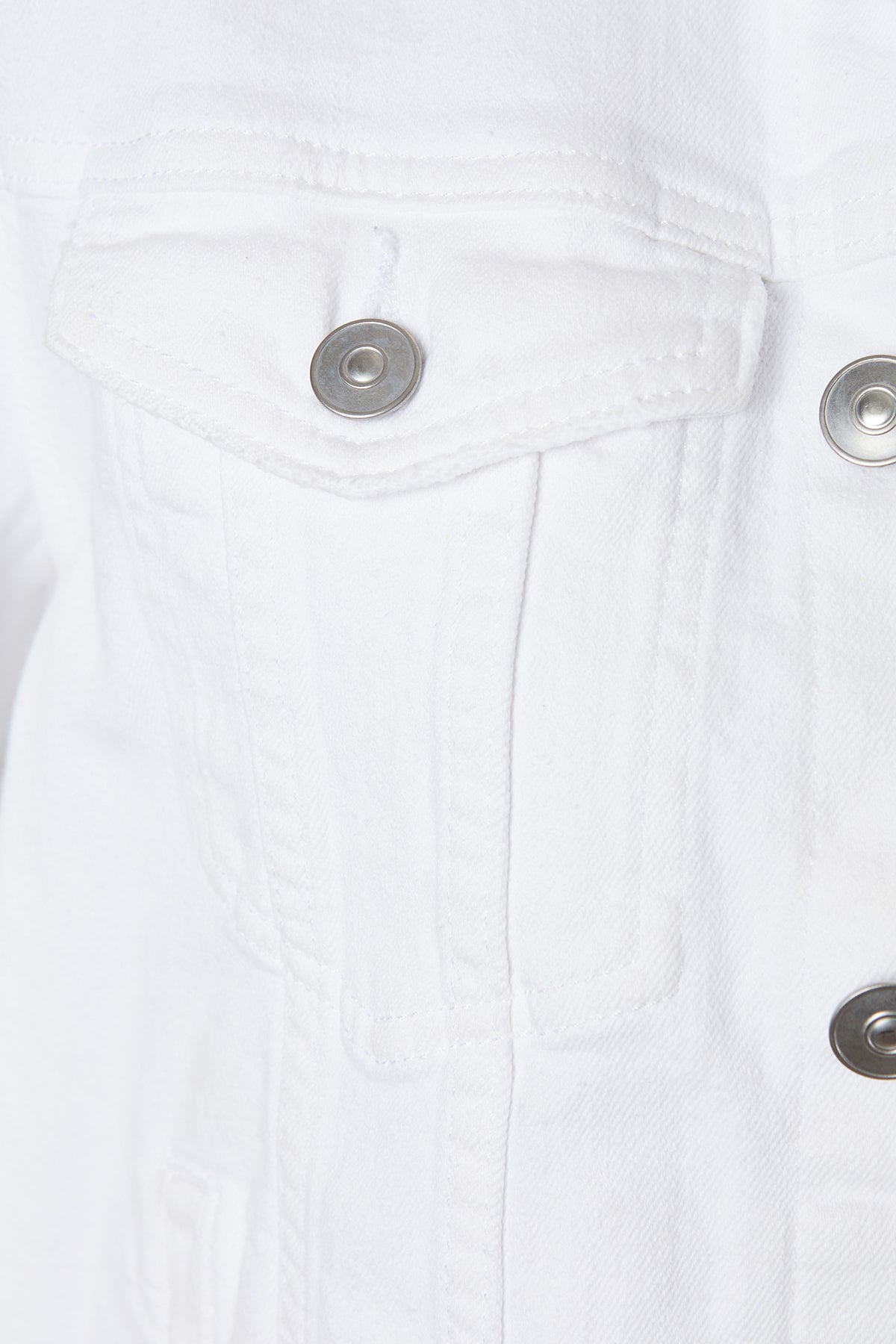Assorted Brands White Denim Jacket