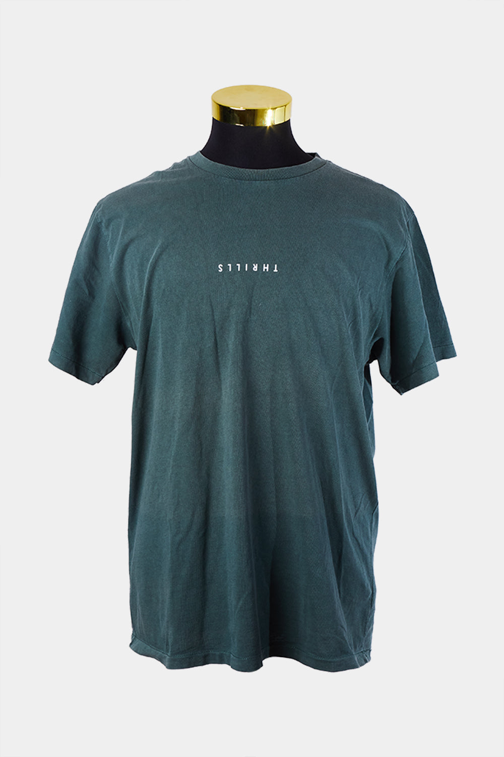 THRILLS Green Logo Print T Shirt