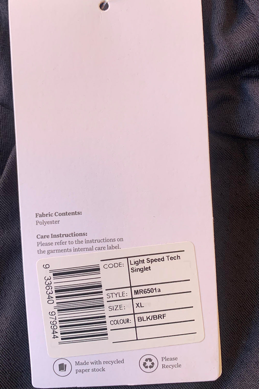 2XU Black Top