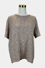 SEED Tan Knit Top