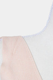 Alice In The Eve Peach Knit Top
