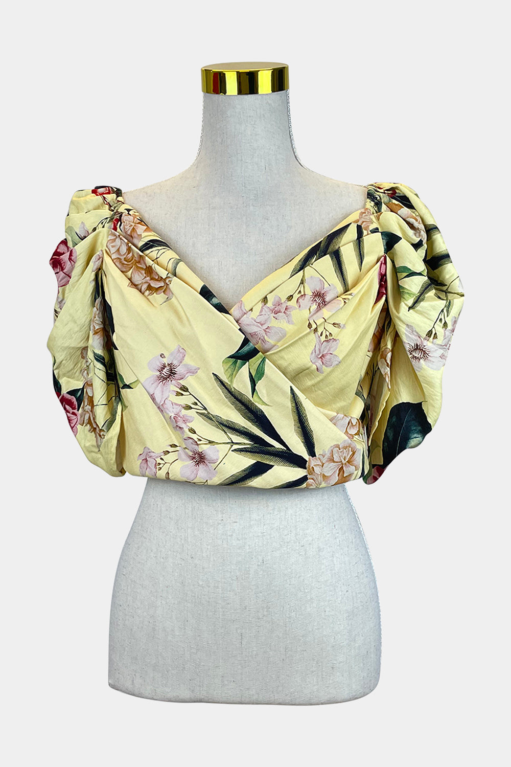 SHEIK Yellow Floral Top