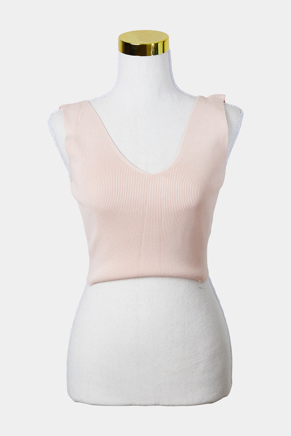 Alice In The Eve Peach Knit Top