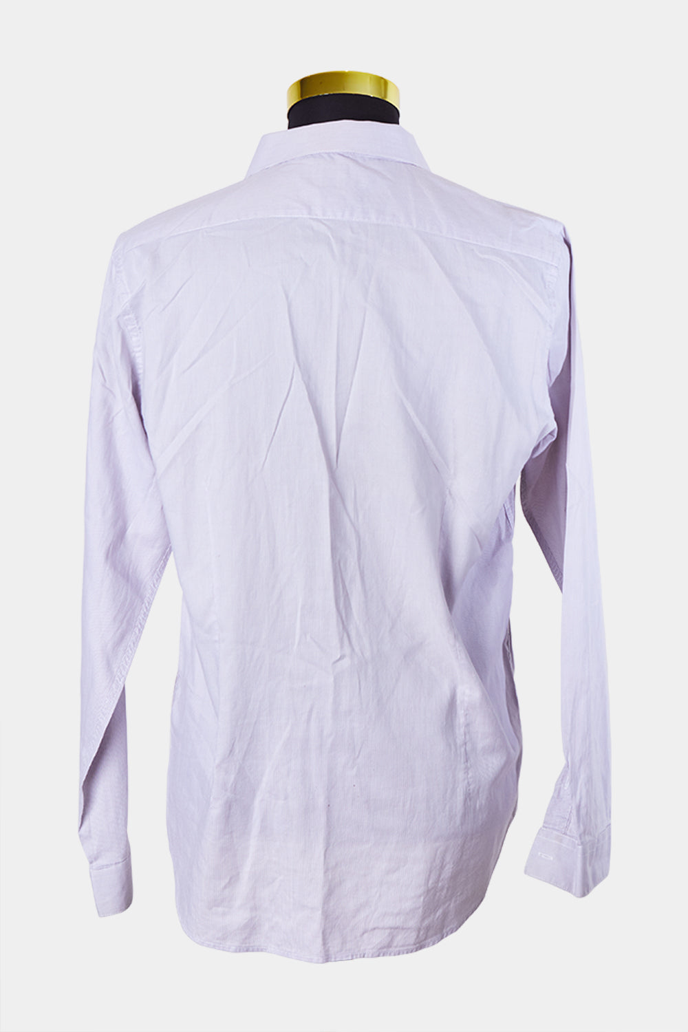 YD Beige Black Trim Detail Button Down Shirt