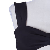 Bec + Bridge Black Cut Out Detail Crop Top