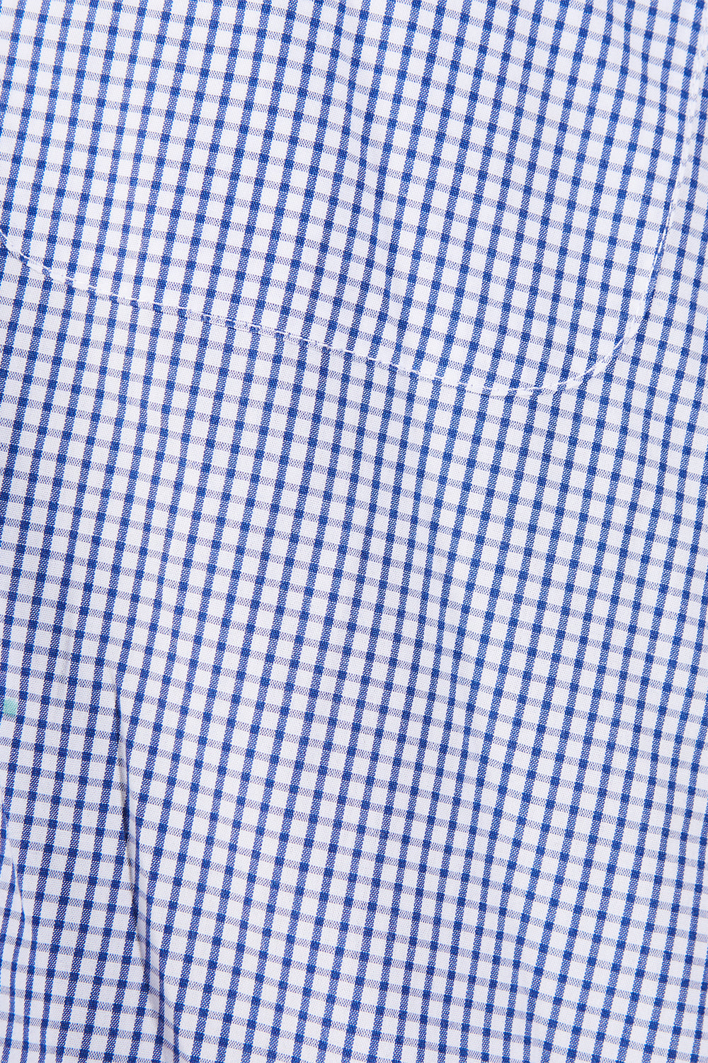 Van Heusen Blue White Pattern Button Down Shirt