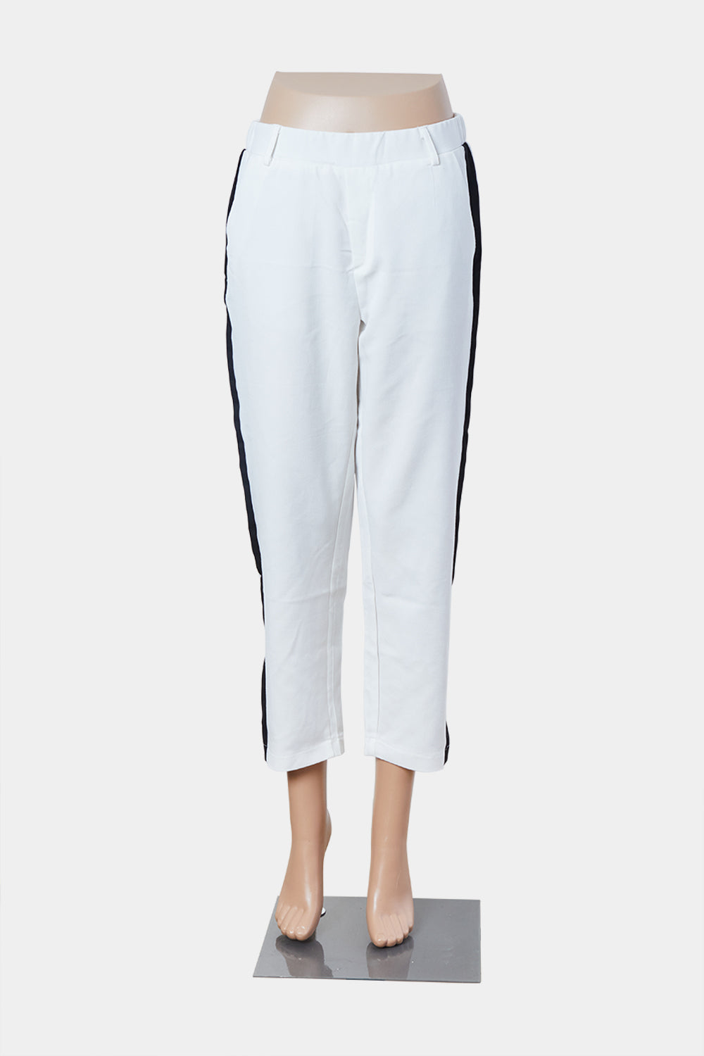 Miss Valley White and Black Trouser