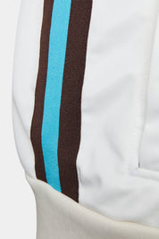 HOLLISTER White, Aqua and Brown Track Jacket