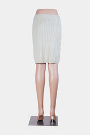 Princess Pollygreen Cable Knitted Midi Skirt M/L