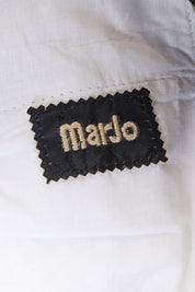 MARJO Black Embrroidered Detail Leather Pants