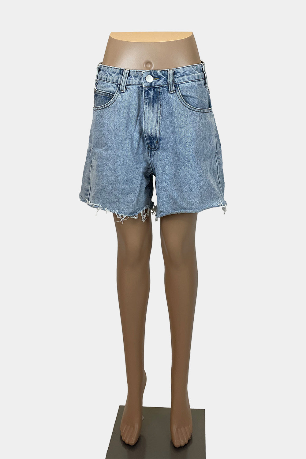 DISSH Light Blue Denim Shorts