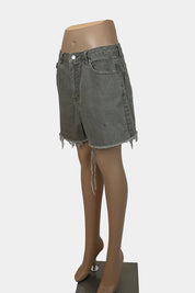 GLASSONS Khaki Denim Shorts