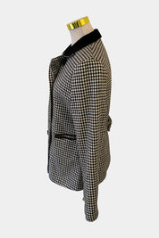 Ben Sherman Black White Blazer
