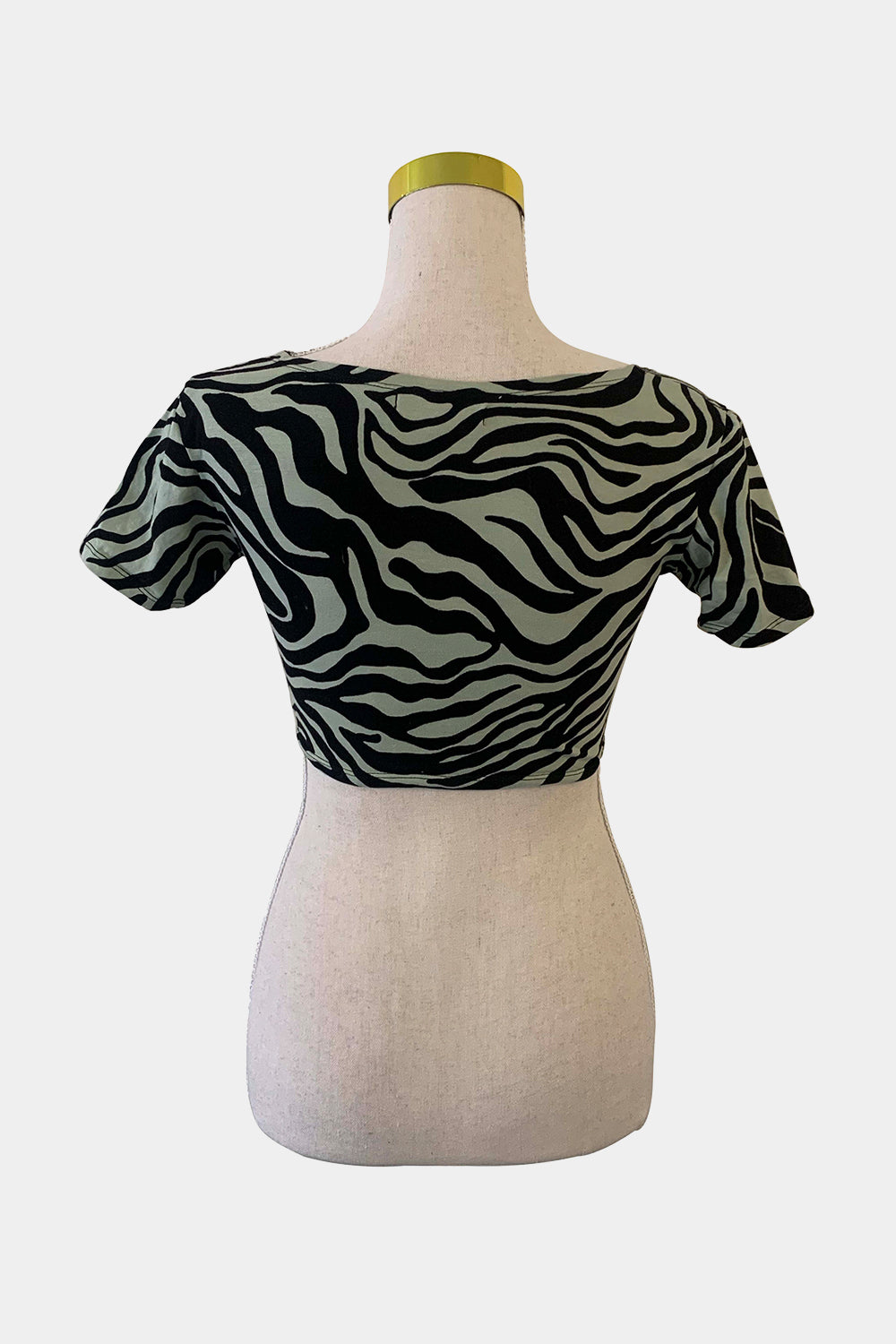 Motel Rocks Black And Blue Top