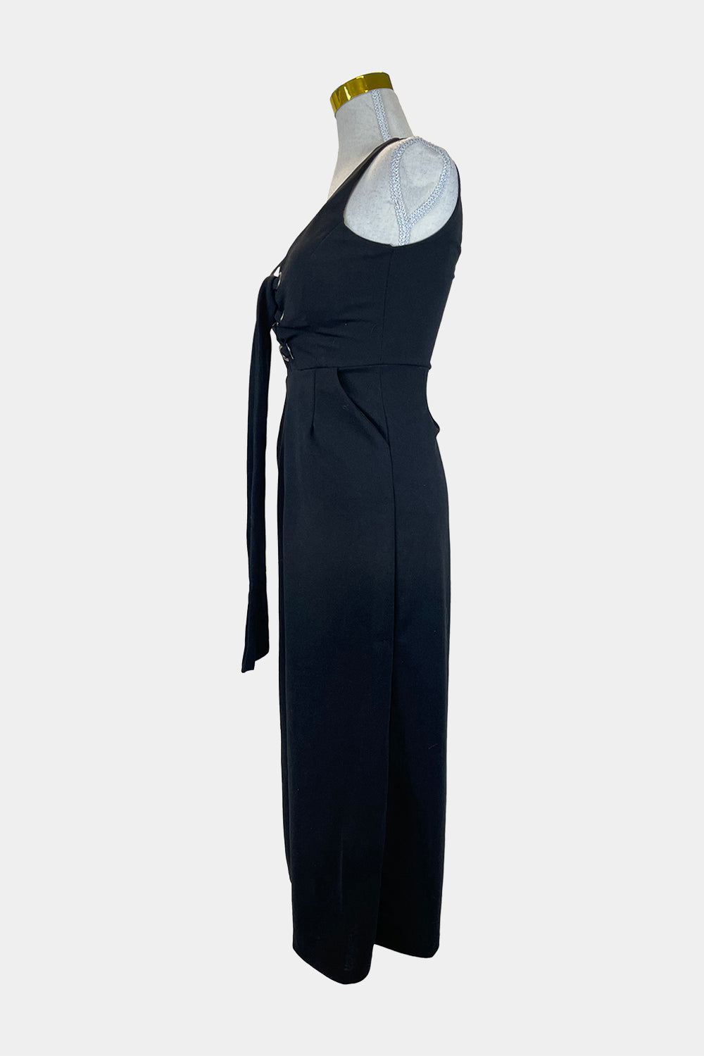 Purple Snow Black Jumpsuit