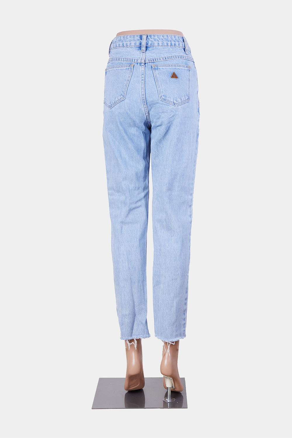 Abrand Jeans Light Blue Hi Rise Slim Leg Jeans