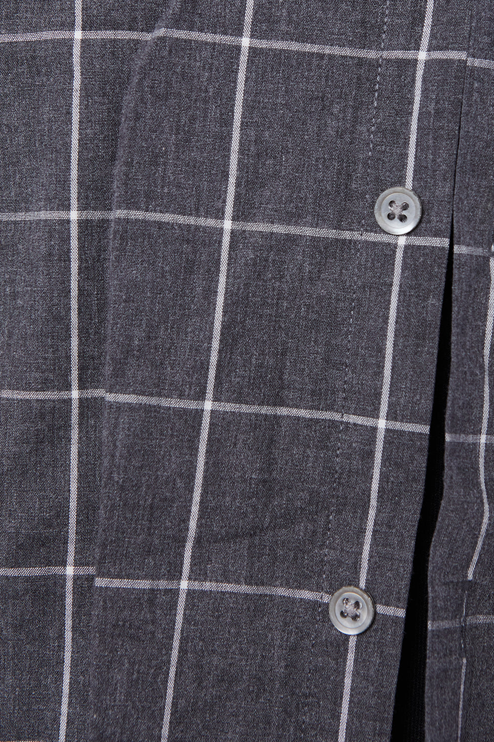 Country Road Grey and White Pattern Slim Fit Button Down Shirt