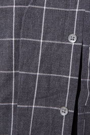 Country Road Grey and White Pattern Slim Fit Button Down Shirt