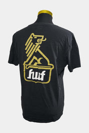 HUF Black Logo T-Shirt