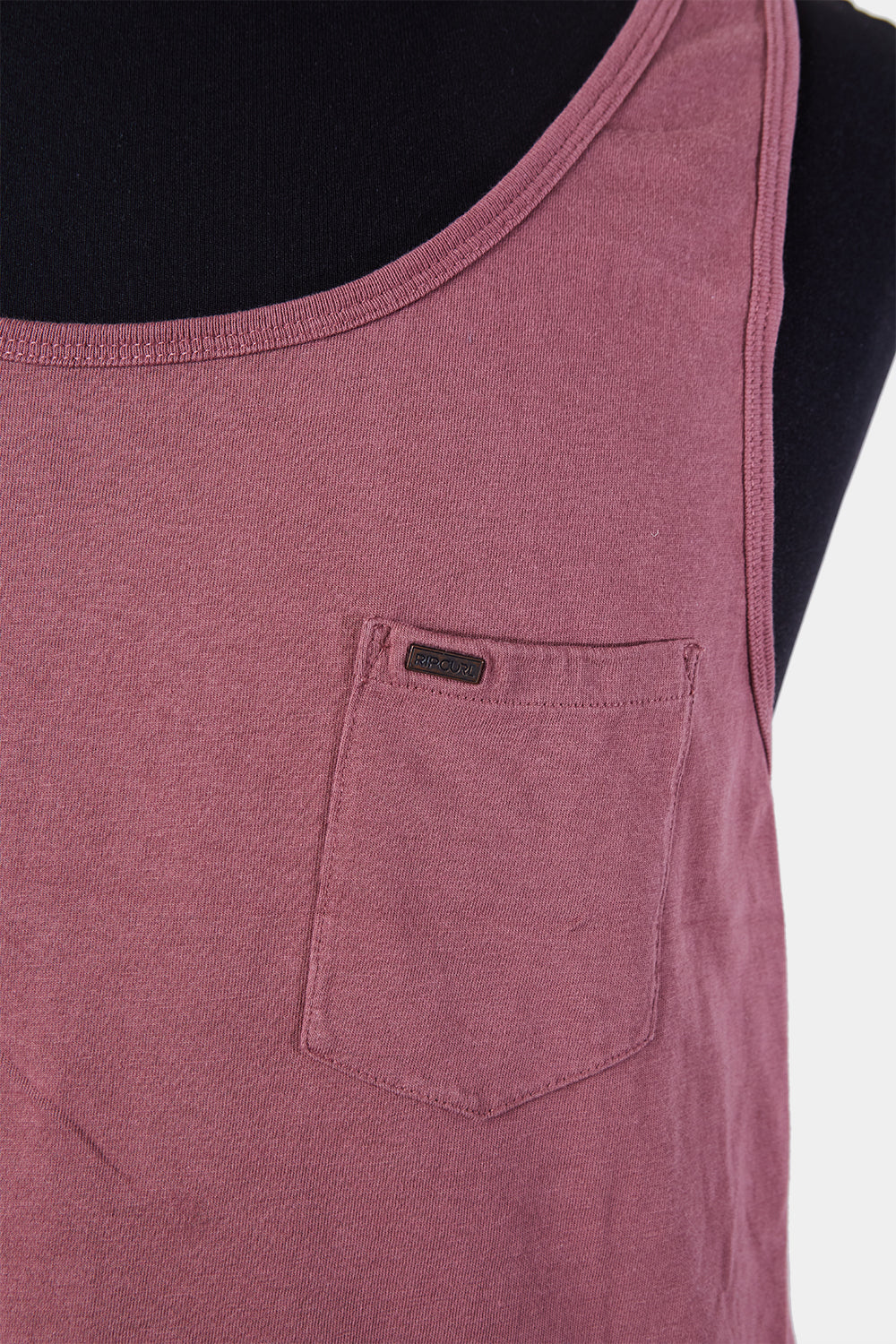 Rip Curl Maroon Loose Singlet with Pocket