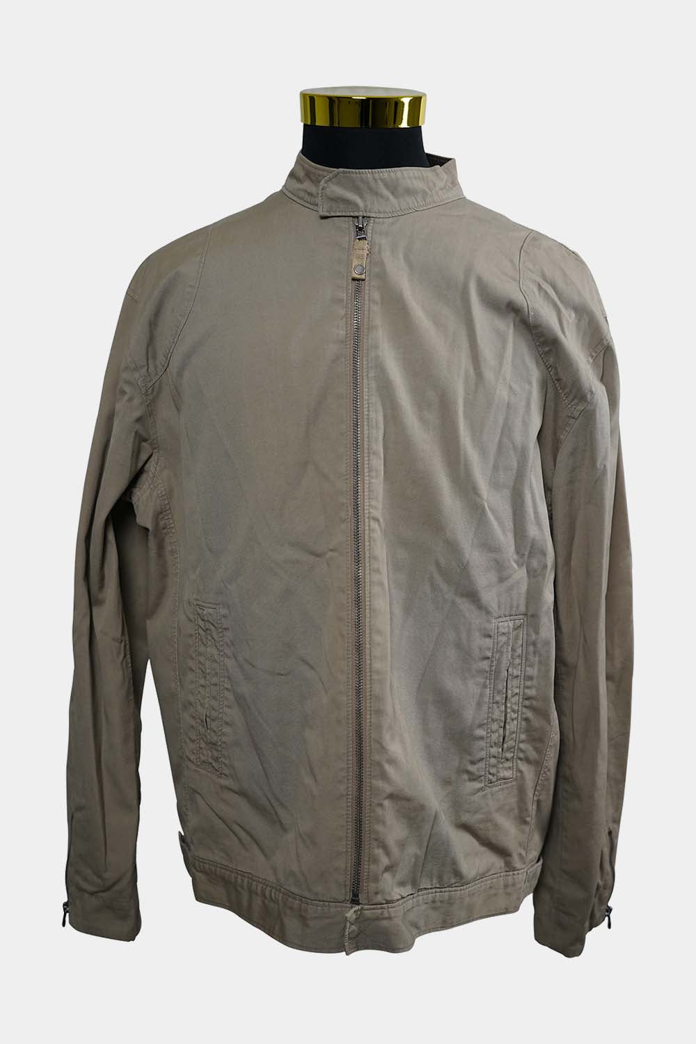 JAG Beige Bomber Jacket