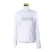 JAGGAD White Print Sweatshirt