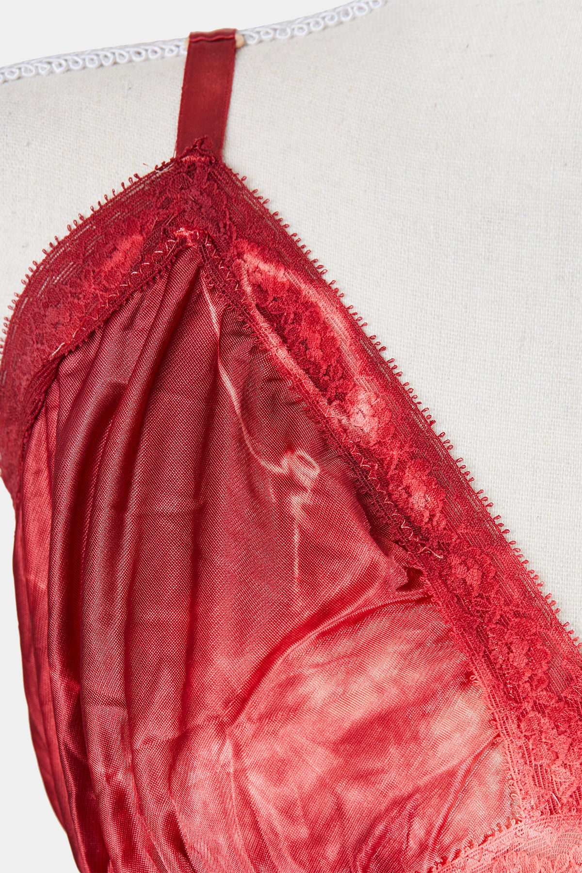 Assorted Brands Red Tie Dye Slip Dress