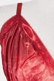 Assorted Brands Red Tie Dye Slip Dress