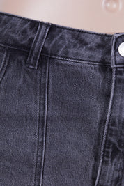 ROLLAS Black High Waisted Flared Jeans