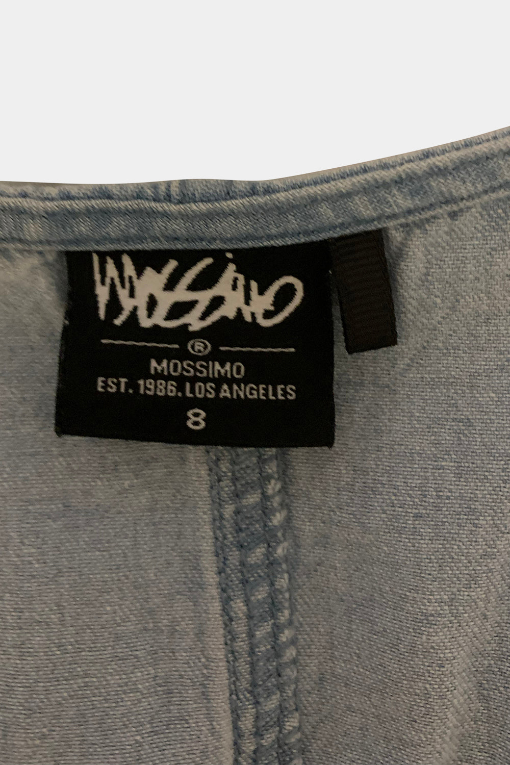 MOSSIMO Blue Denim Romper