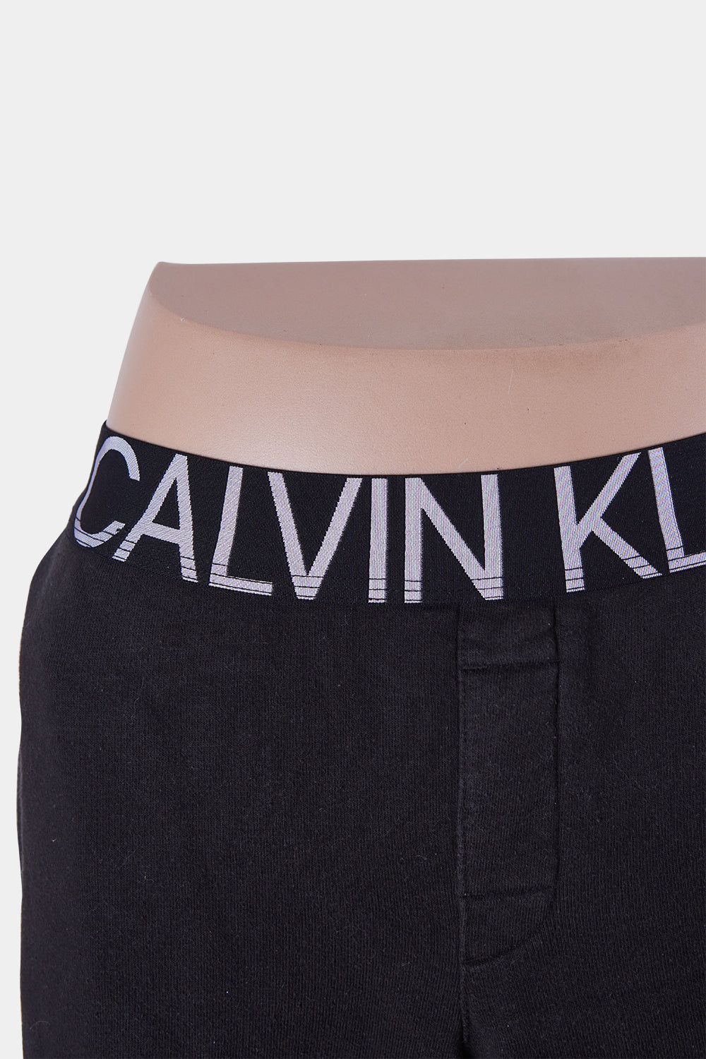 Calvin Klein Black Logo Waist Track Pant