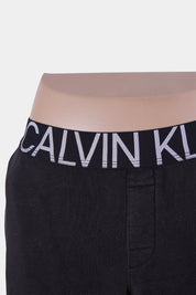 Calvin Klein Black Logo Waist Track Pant