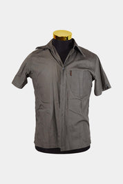 Ben Sherman Khaki Short Sleeve Button Down Shirt