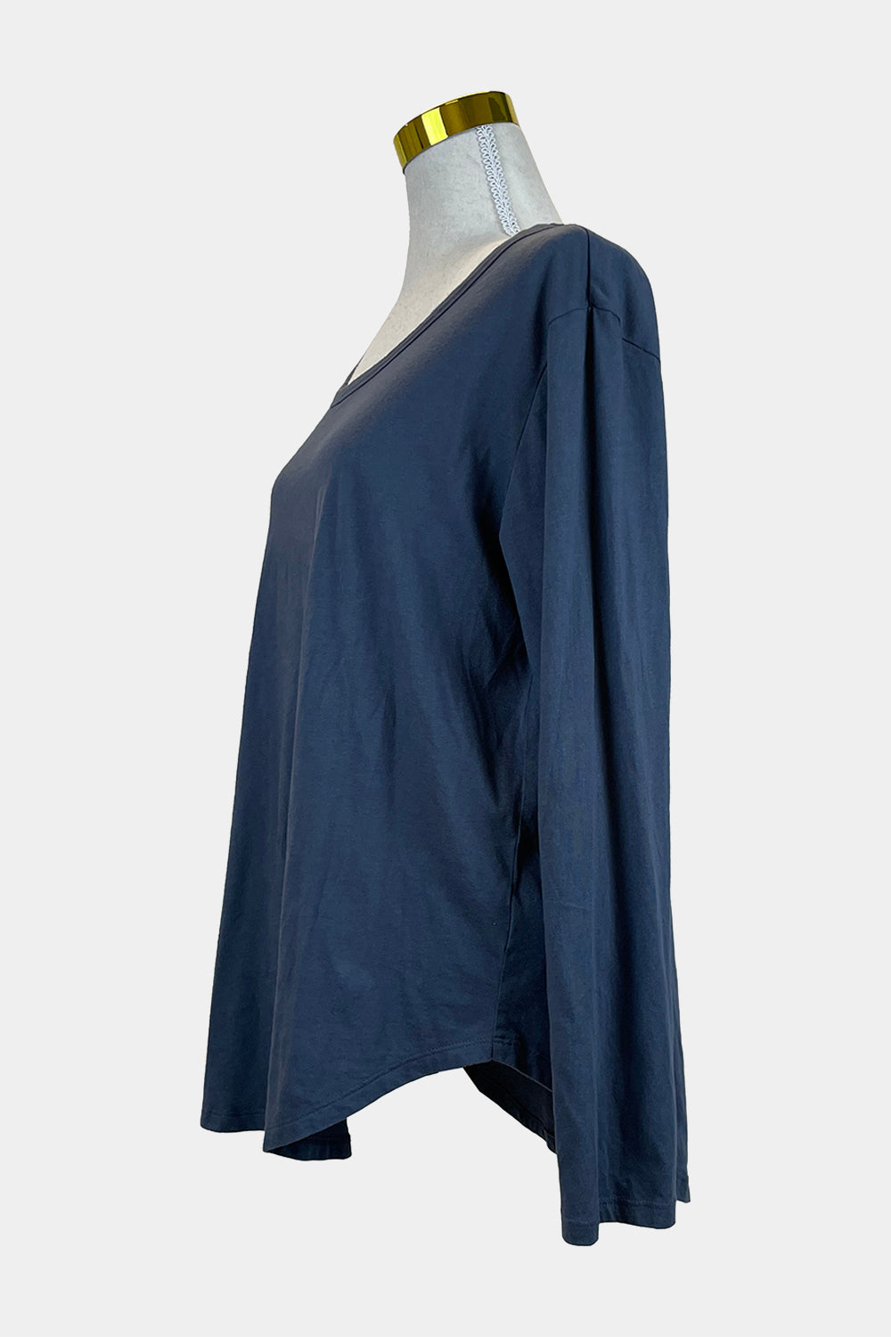 Betty Basics Navy Long Sleeve Top