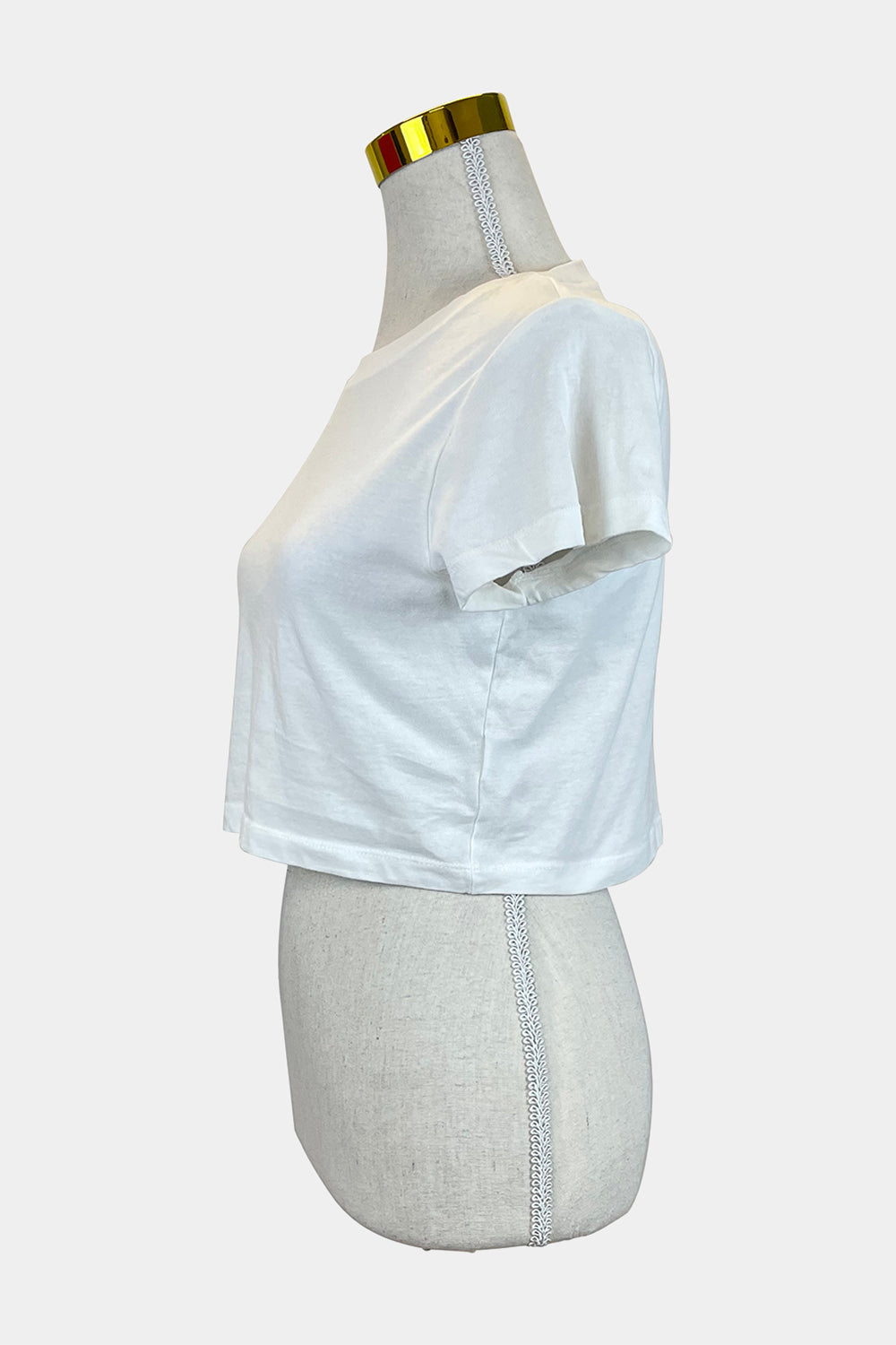 Lily Loves White Crop Tshirt