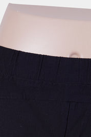 TIRELLI Black Pull On 3\4 pants