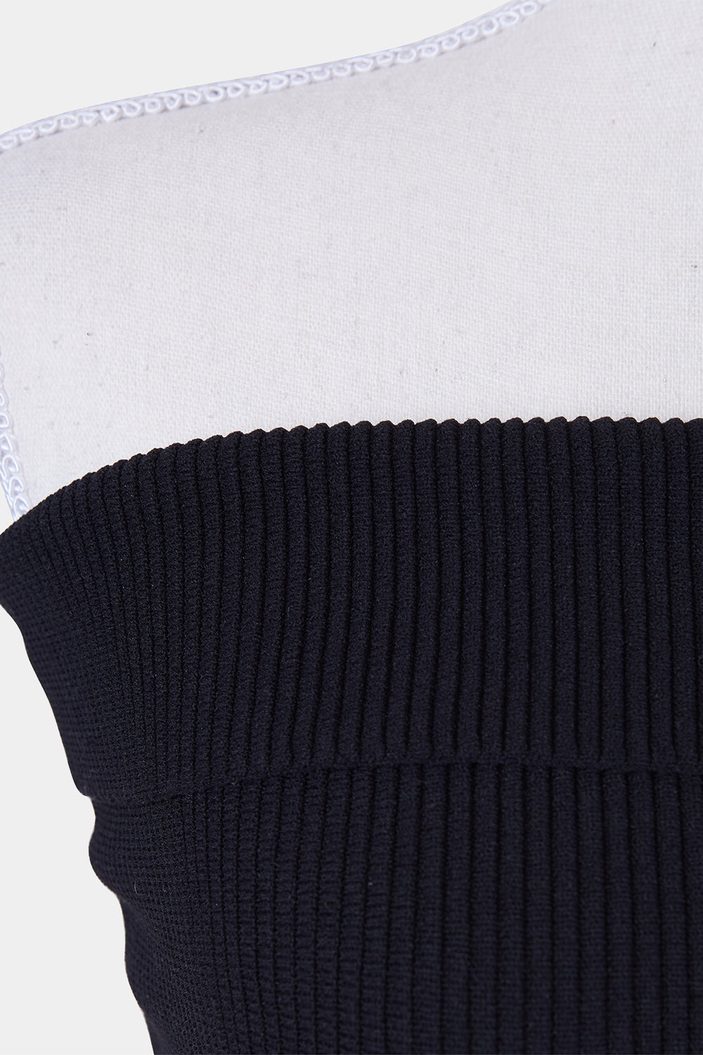 GLASSONS Black Strapless Top